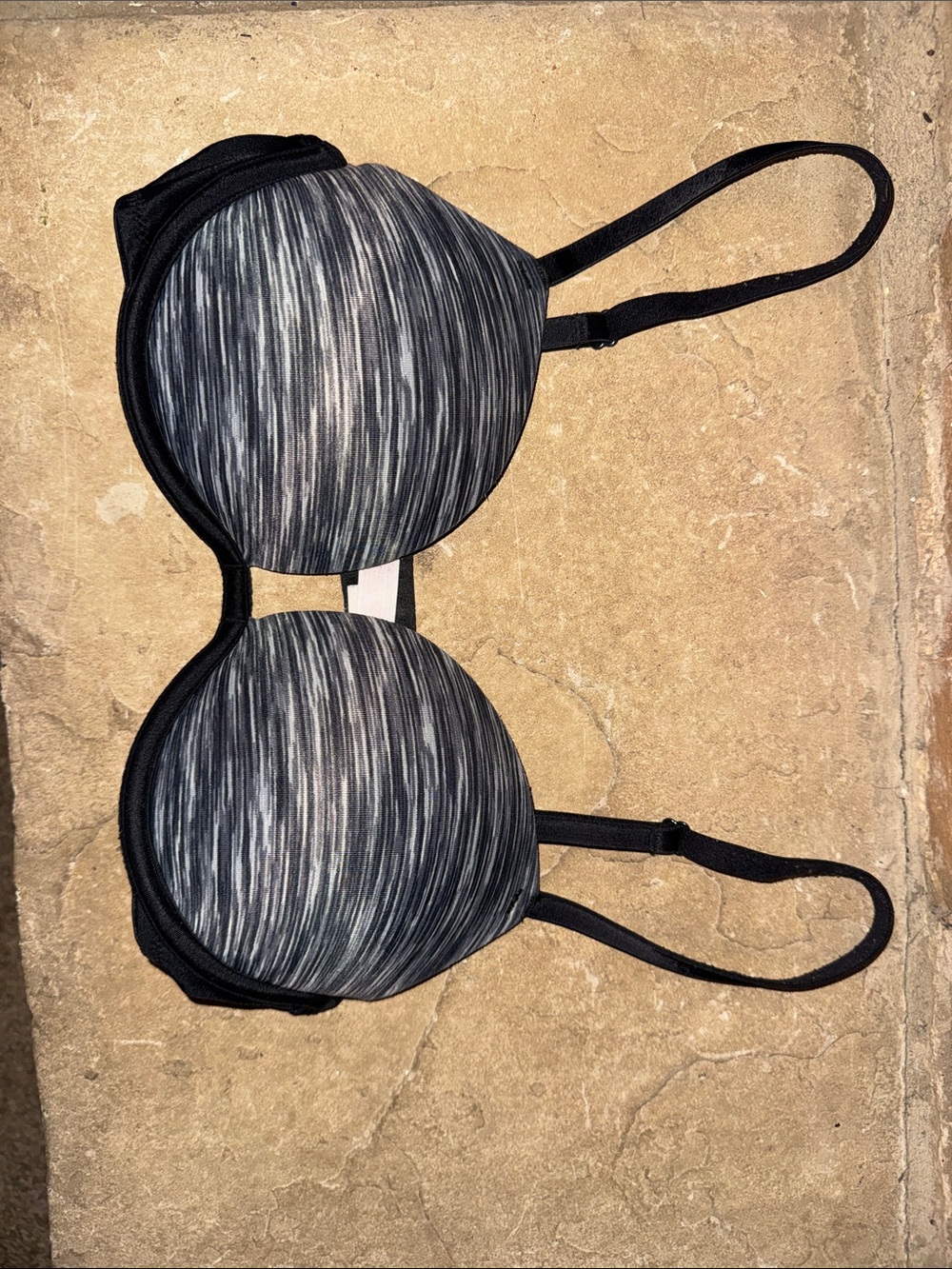 Everyday Molded T-Shirt Bra in Charcoal Space-Dye Size 32C